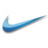 Nike blue logo